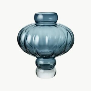 Louise Roe Balloon Vase Blue H30cm