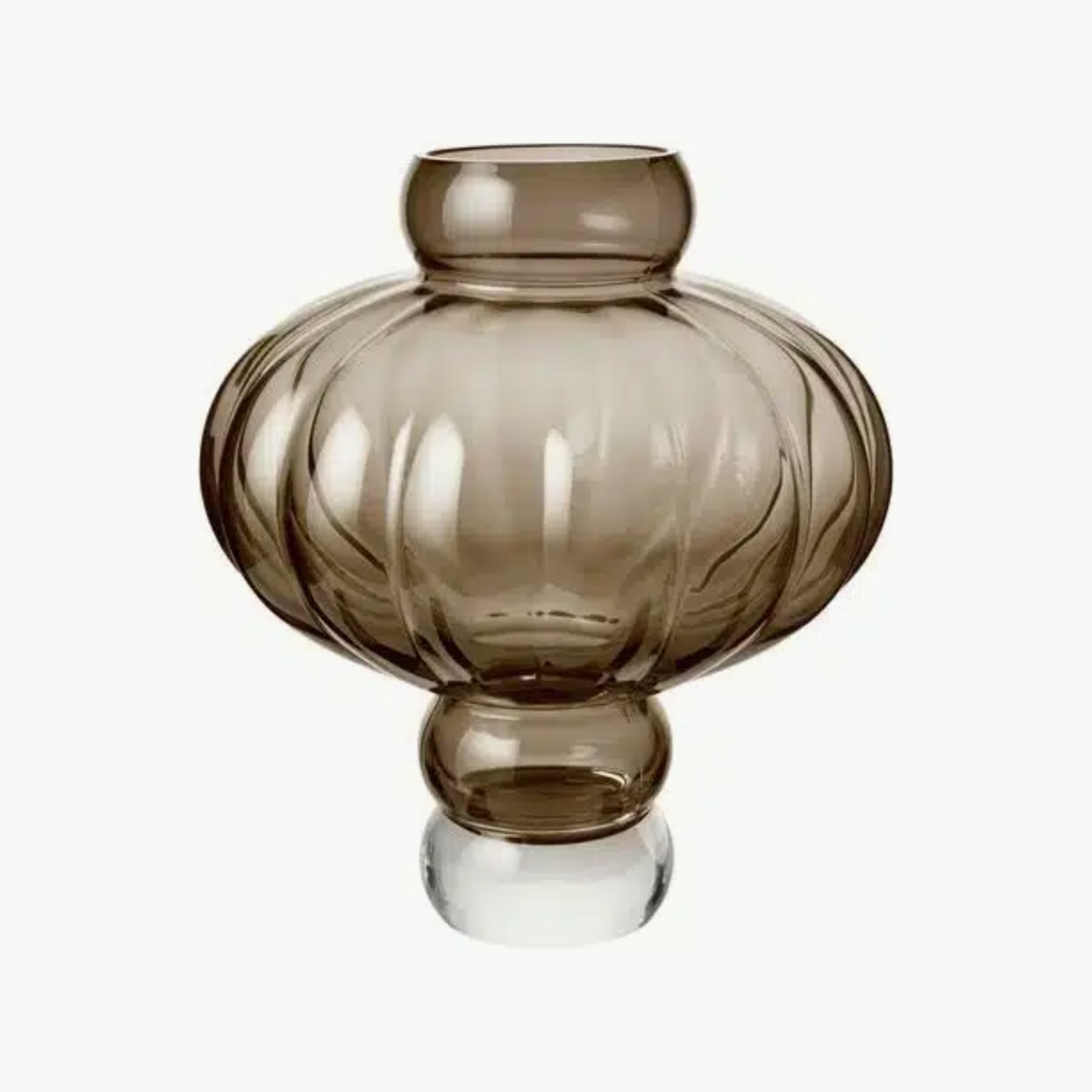 Louise Roe Balloon Vase Smoke H40cm