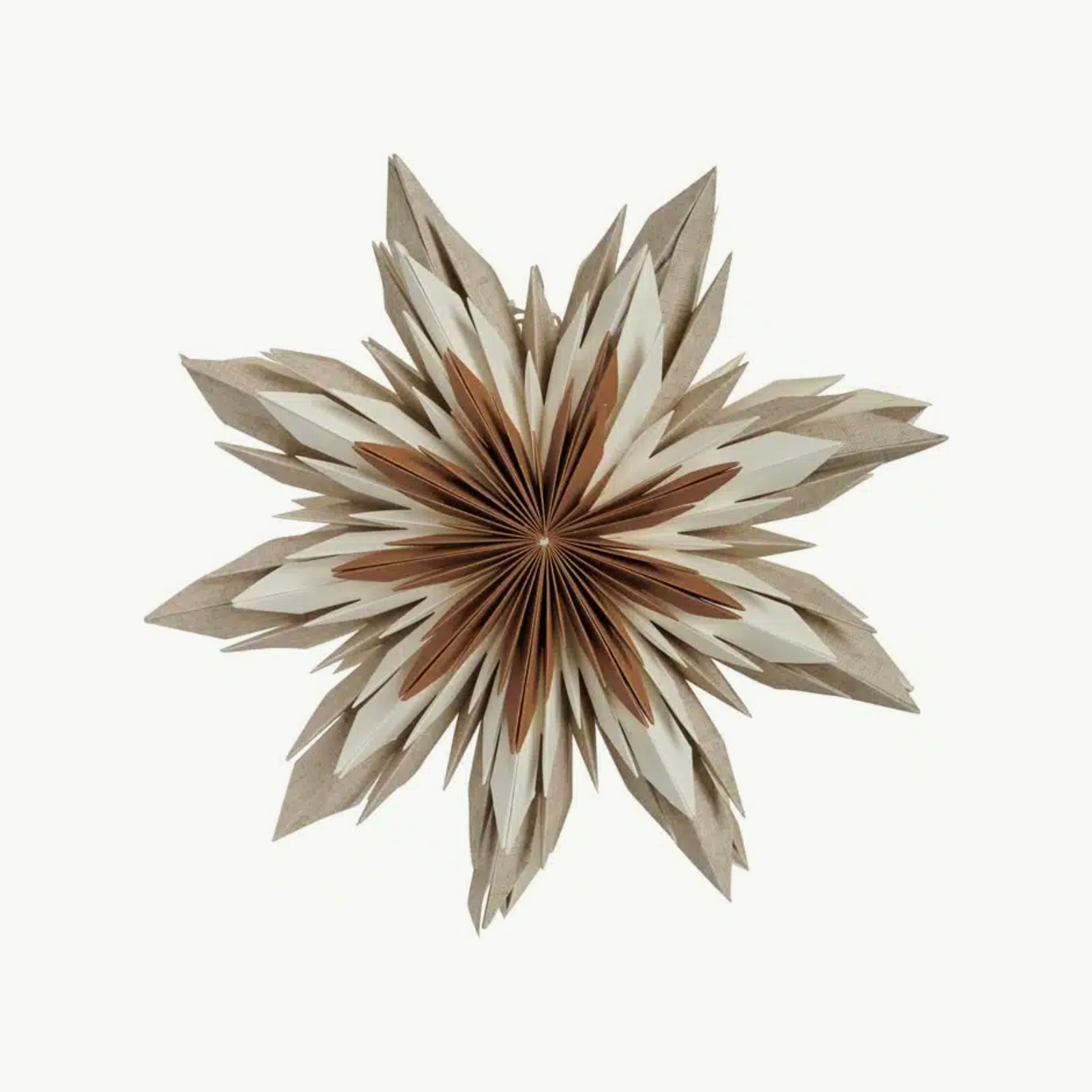 Watt & Veke Marta Julestjerne Brun 44 cm