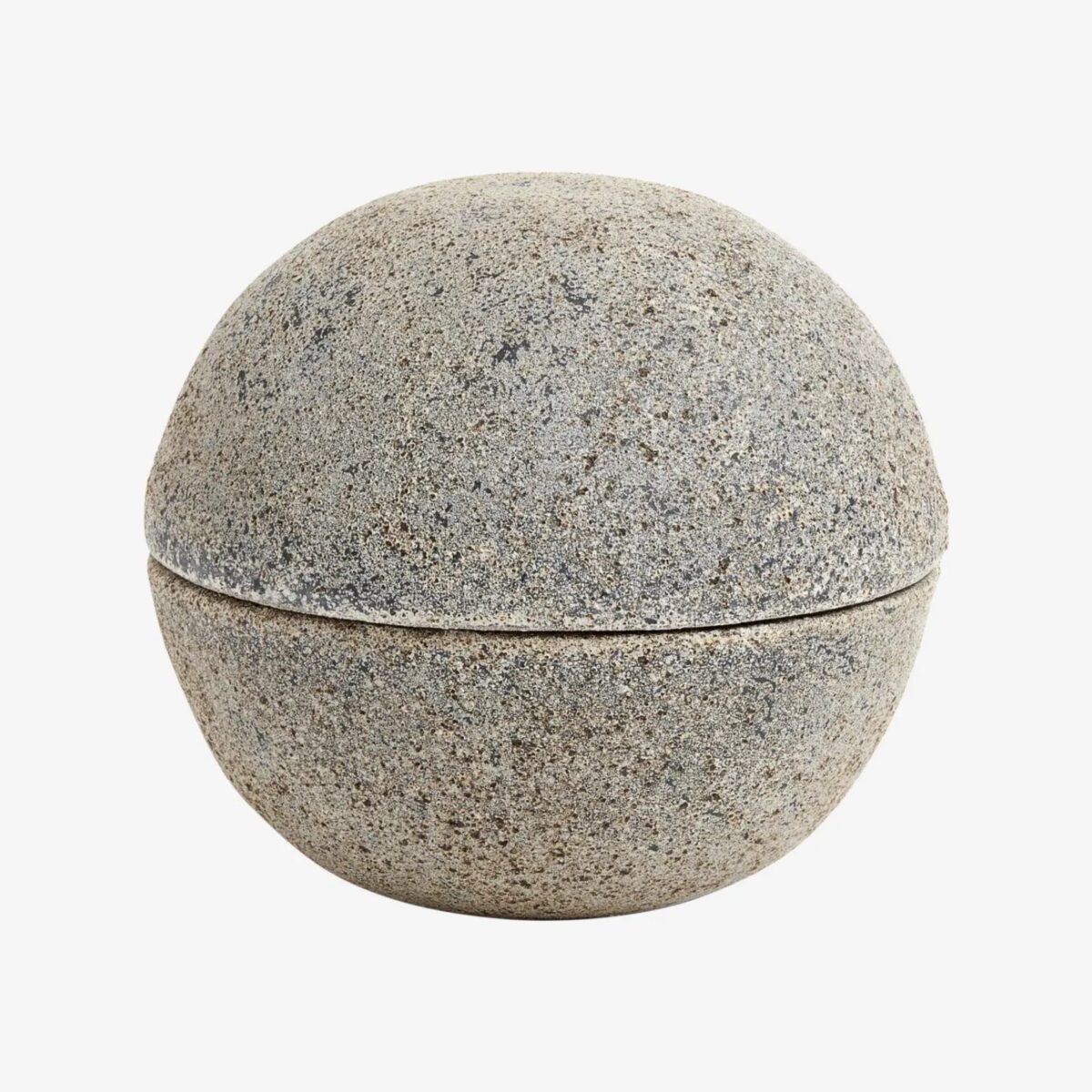 Stain Bonbonniere Terrakotta 15x13 cm, Gråbrun