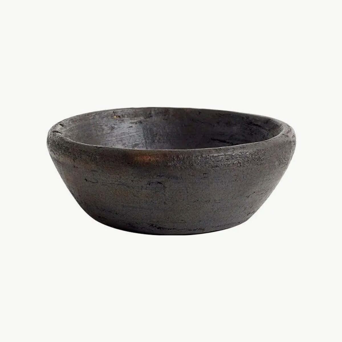 MUUBS Dip Skål Hazel Brun/Sort Liten