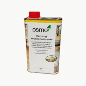 Osmo Rens og Vedlikeholdsvoks 3087 Hvit 1 Liter for rengjøring og vedlikehold av treoverflater