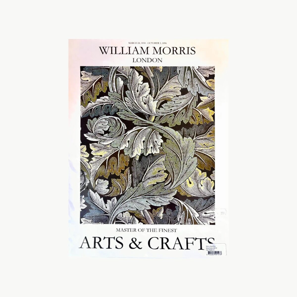 Plakat med motivet Acanthus av William Morris