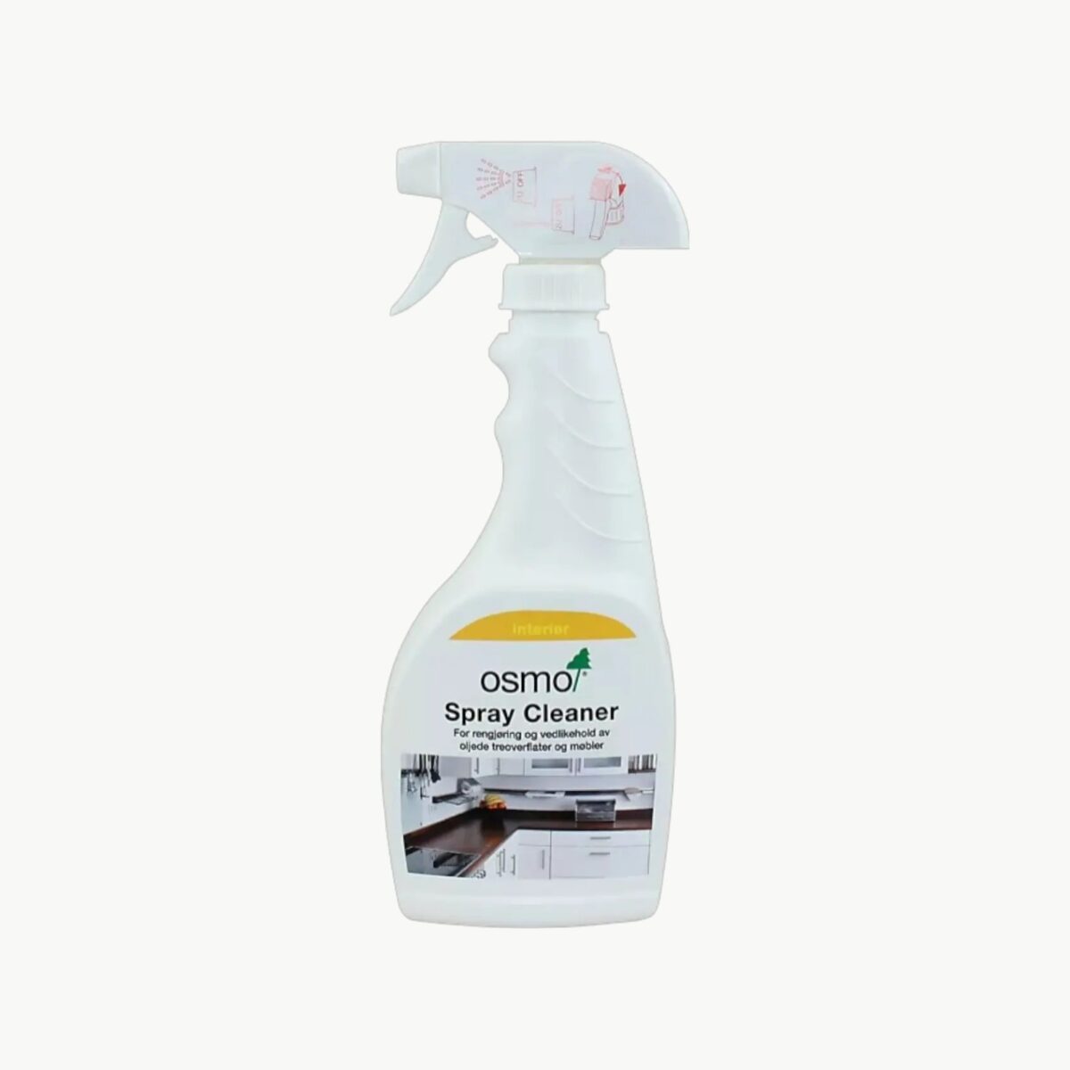 Osmo Rengjøringsspray 8026 Spray Cleaner 500 ml for rengjøring av treoverflater