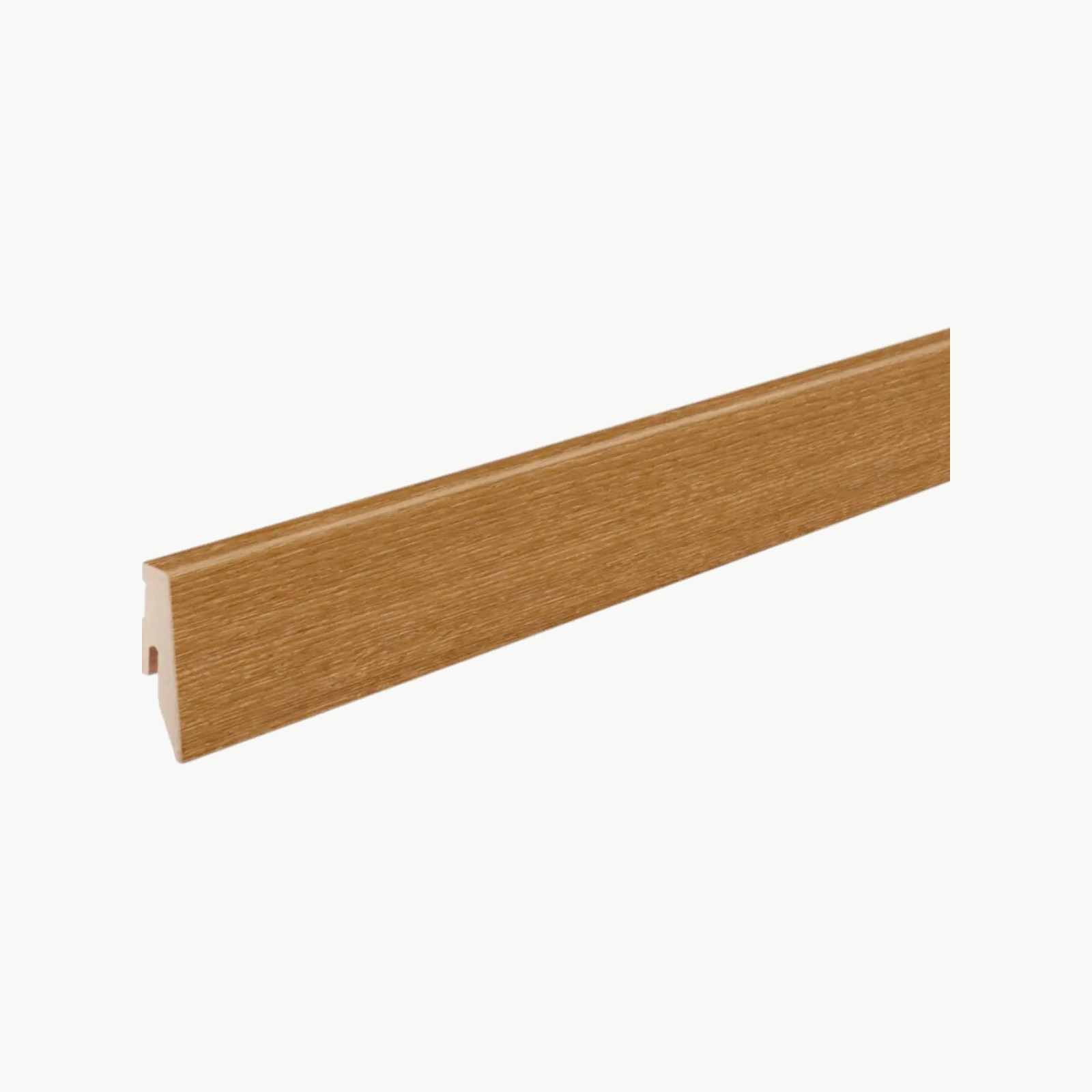 Gulvlist i eikedekor Chestnut brown oak med 3 PK profil