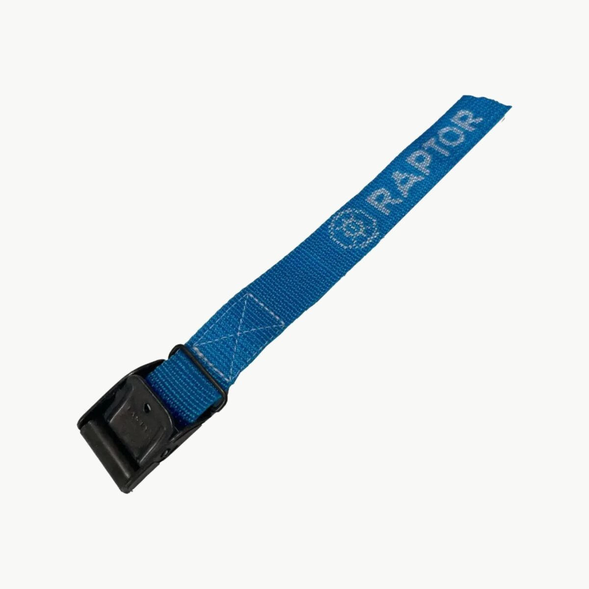 Lastestropp 1,5 m 25 mm turkis med spenne