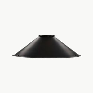 Positano lampeskjerm i metall med minimalistisk form