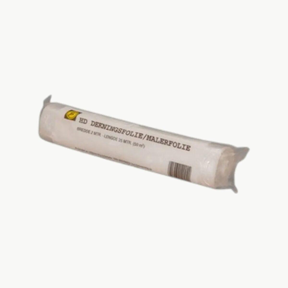 Dekkfolie 2x25 m malerfolie i rull