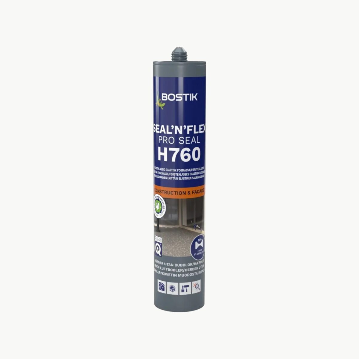 Fugemasse H760 hvit 290 ml patron