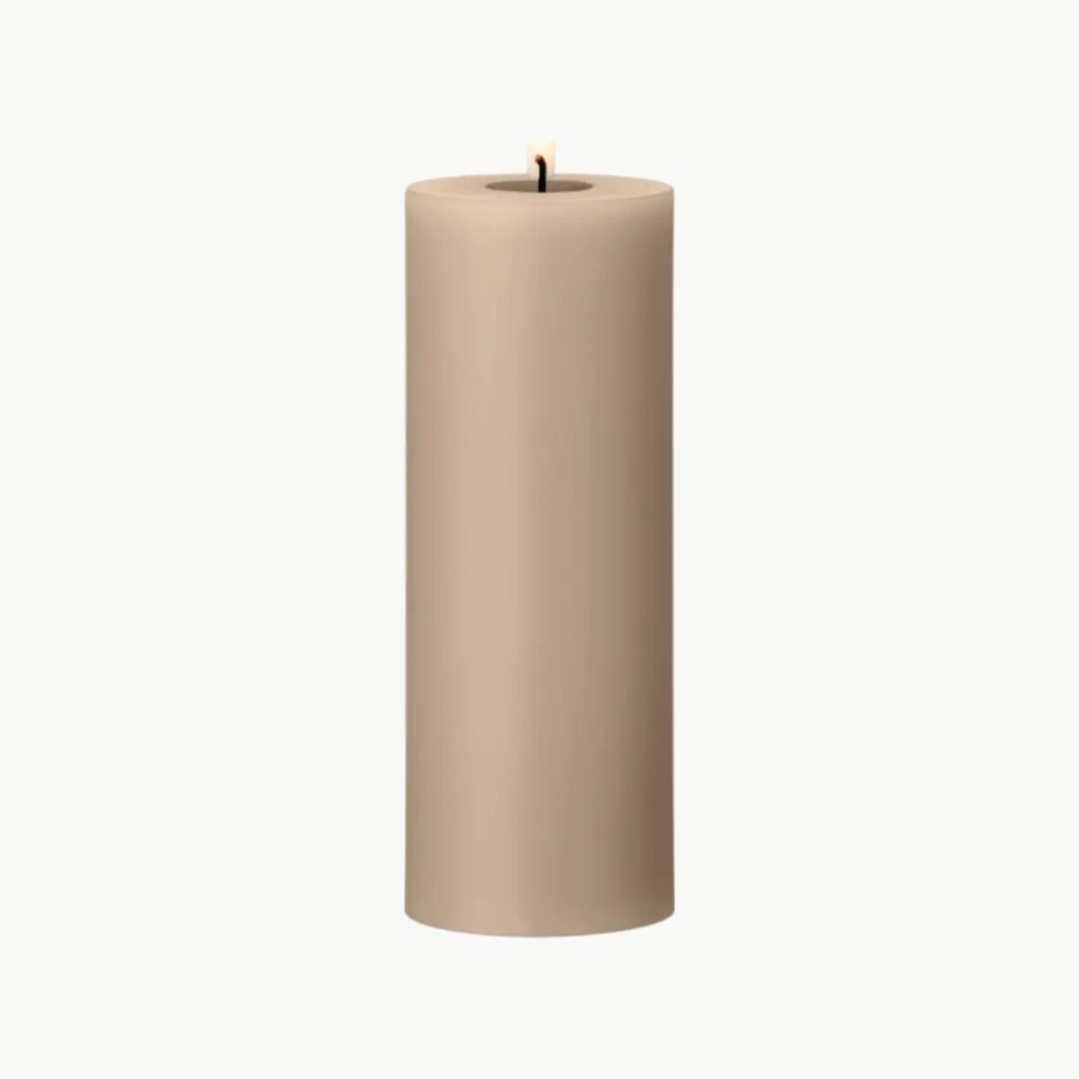 LED kubbelys Nougat Note fra Ester & Erik naturtro lys