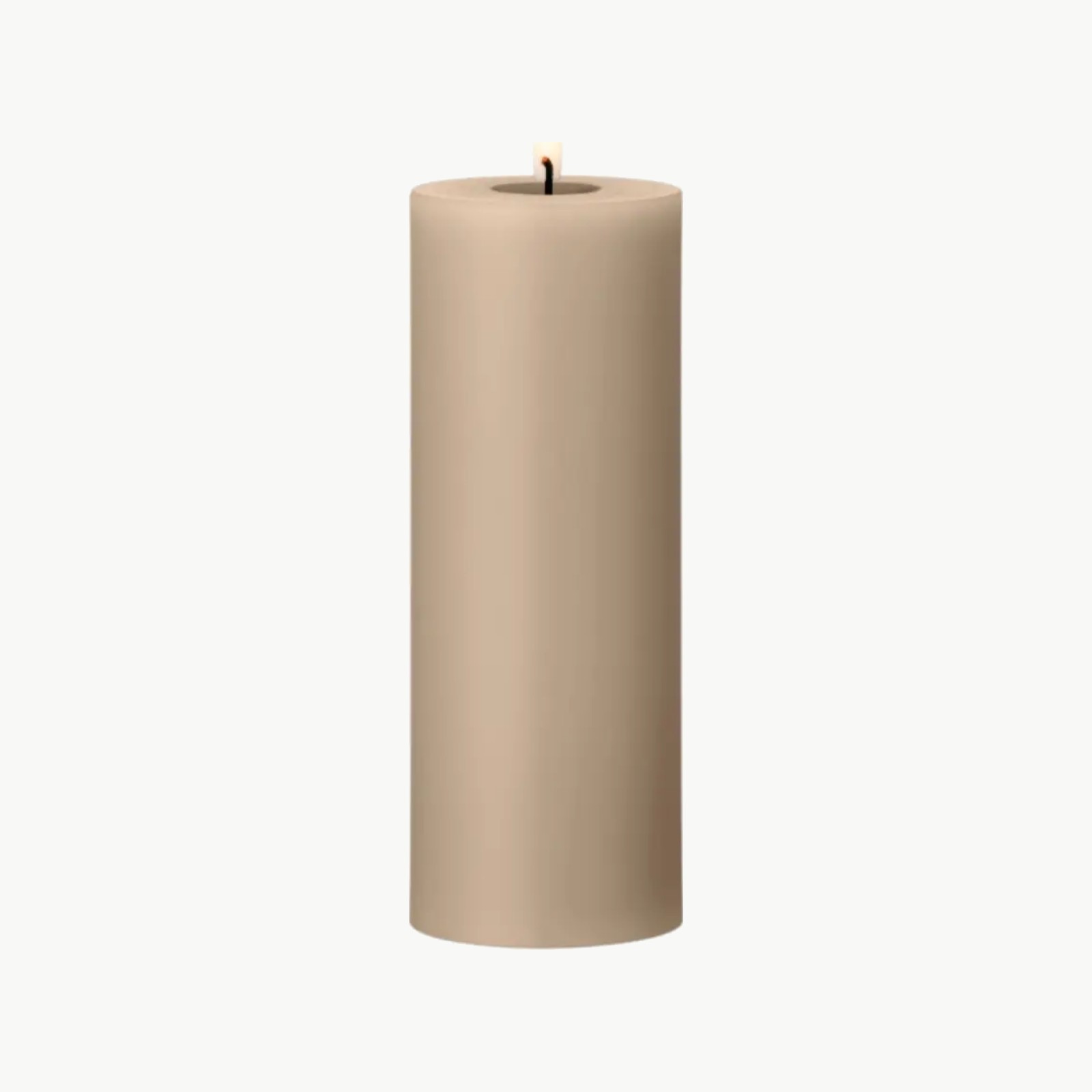LED kubbelys Nougat Note fra Ester & Erik naturtro lys