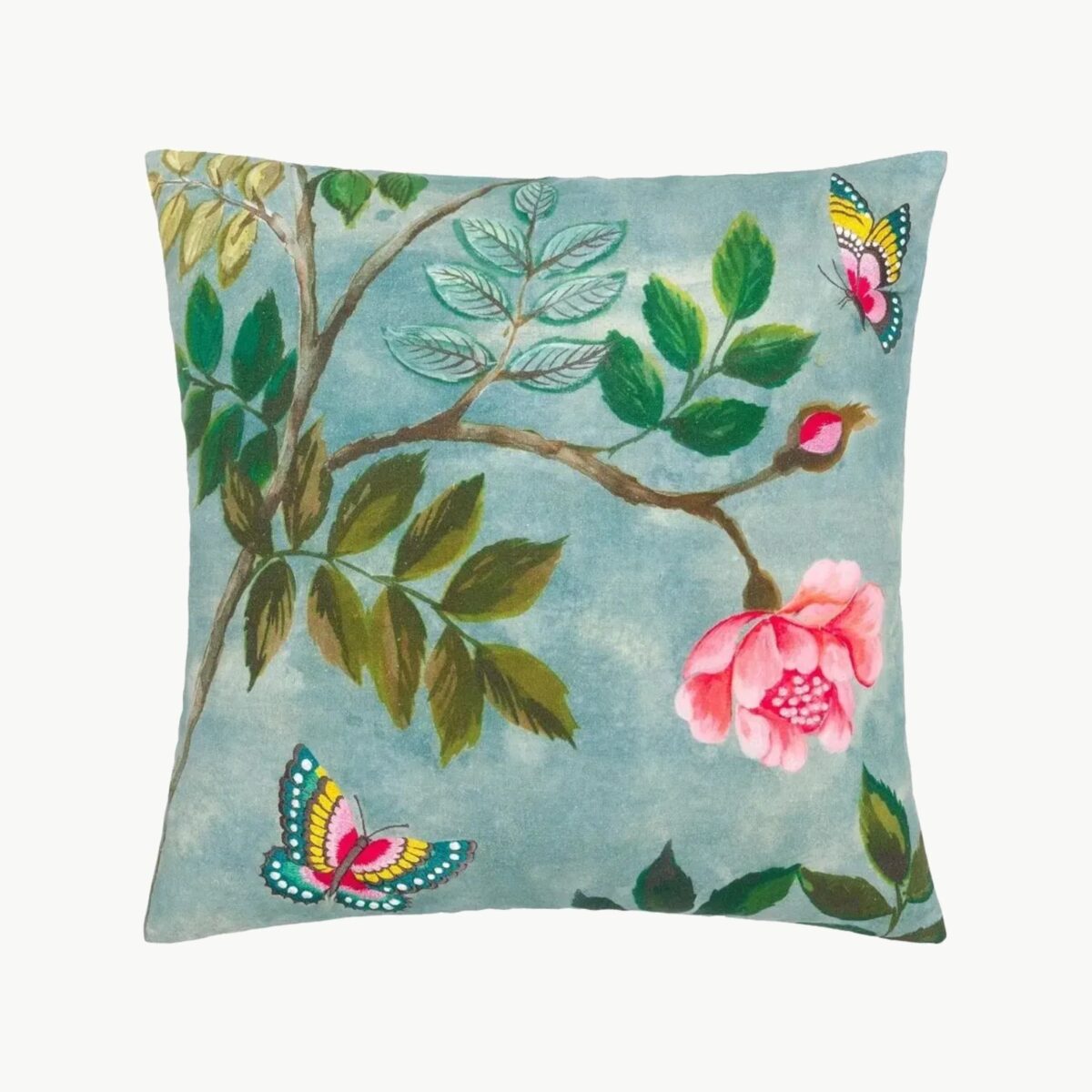 Designers Guild Papillon Chinois Teal Pute 50x50cm