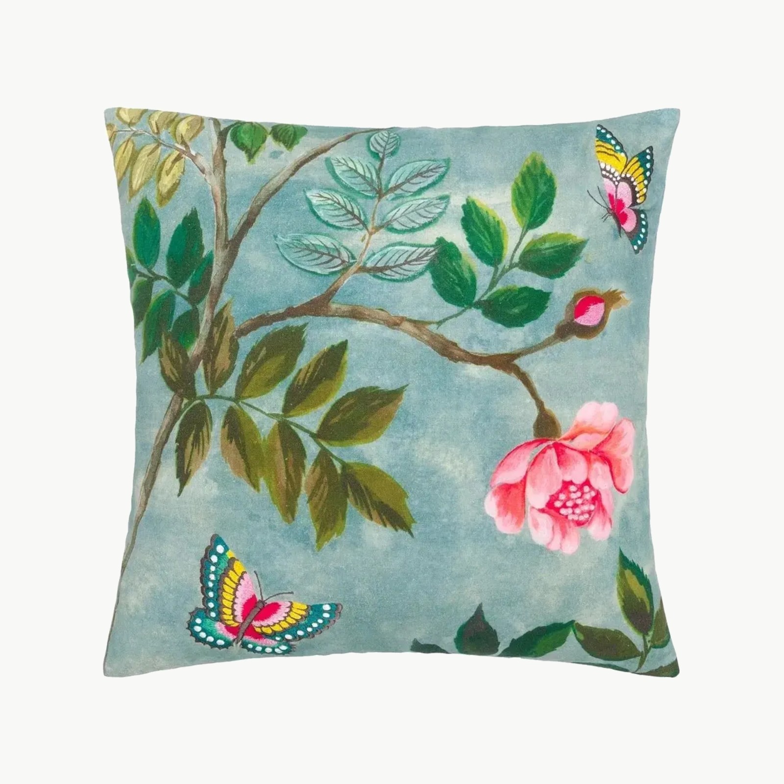 Designers Guild Papillon Chinois Teal Pute 50x50cm