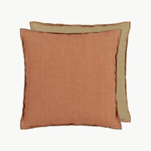 Brera Lino Pute Bric & Tumeric 45x45 cm