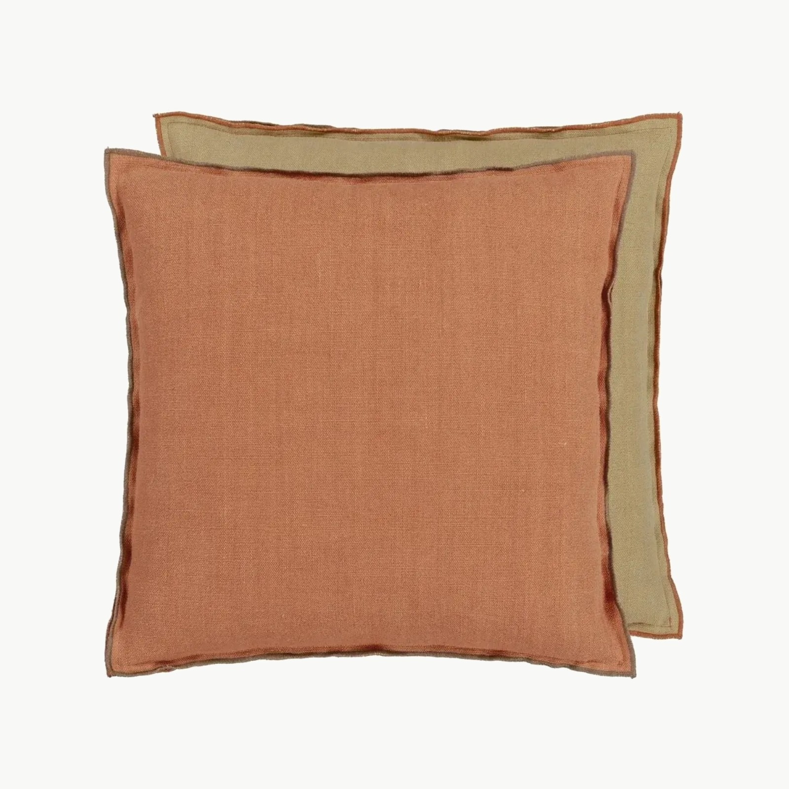Brera Lino Pute Bric & Tumeric 45x45 cm