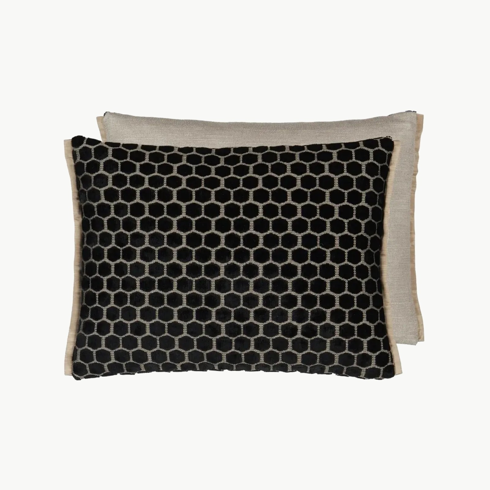 Jabot Pute Noir 30x40 cm