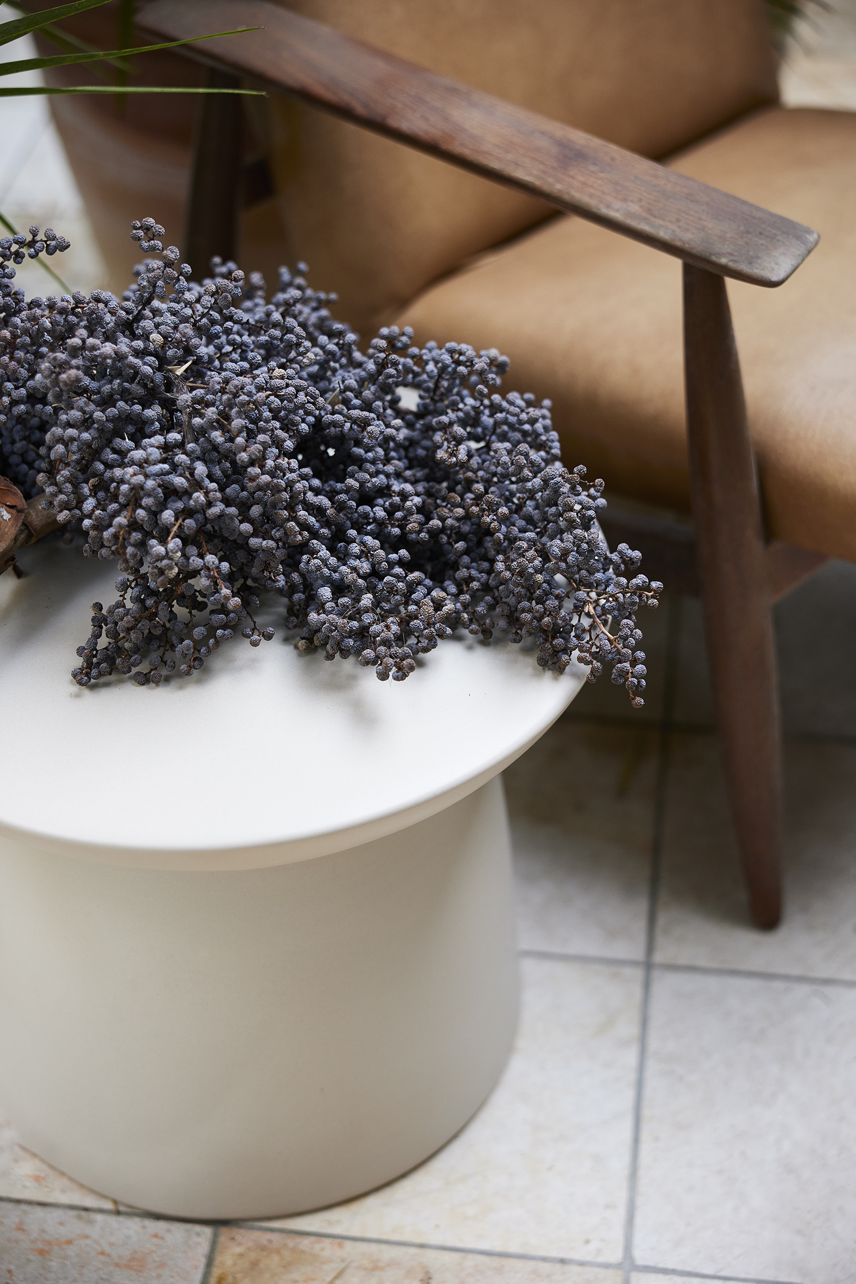 HKliving sidebord i keramikk, krem – bilde 4