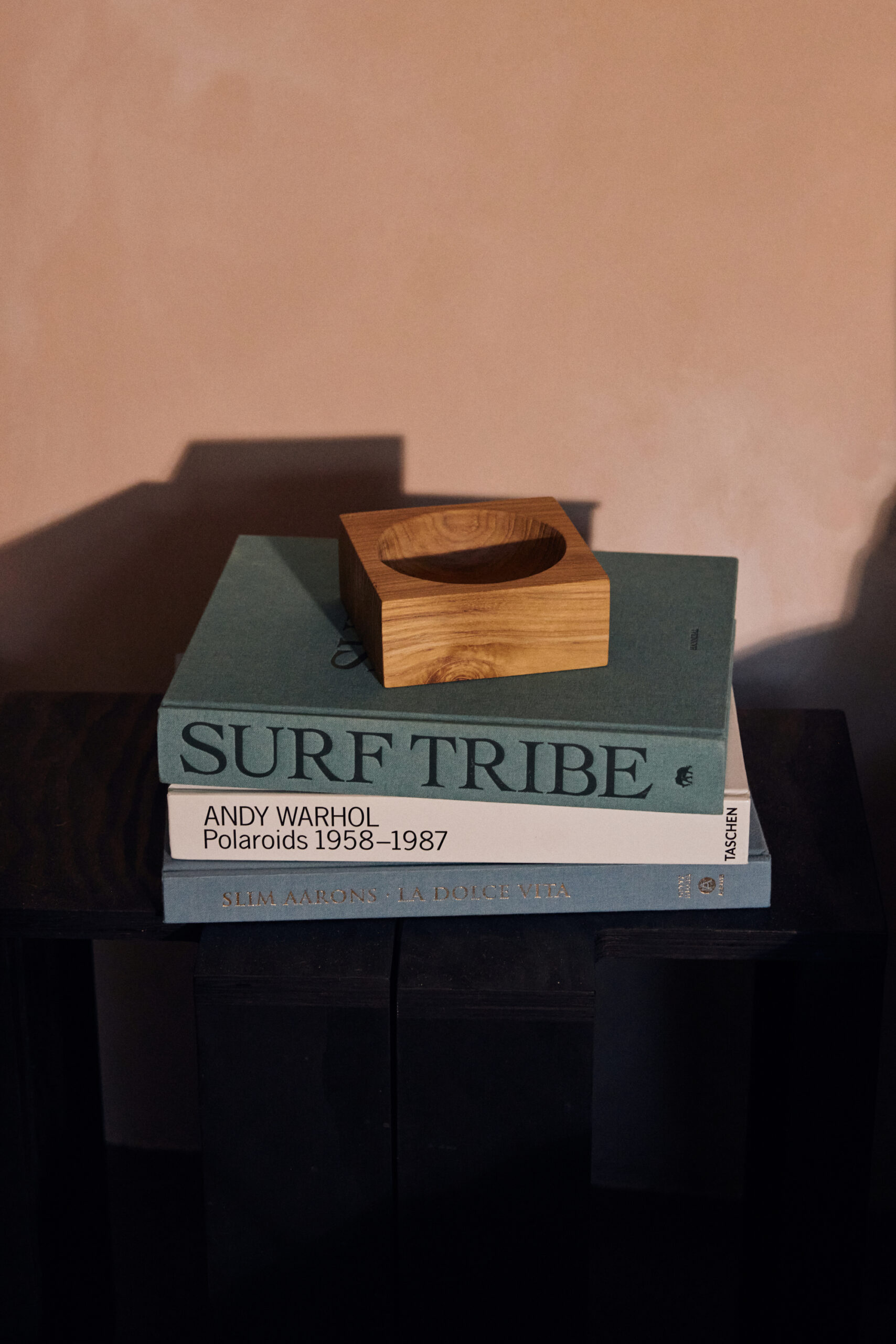 HKliving Teak Cube skål i massiv teak, liten – bilde 4