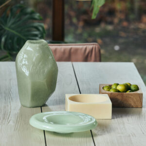 HKliving Gemstone glassvase i jade av Nienke Sikkema – bilde 4