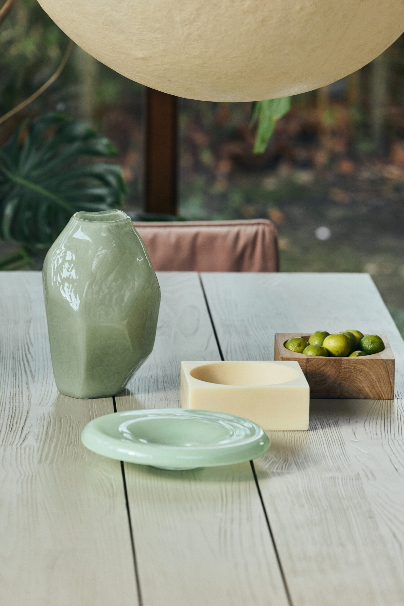 HKliving Gemstone glassvase i jade av Nienke Sikkema – bilde 4