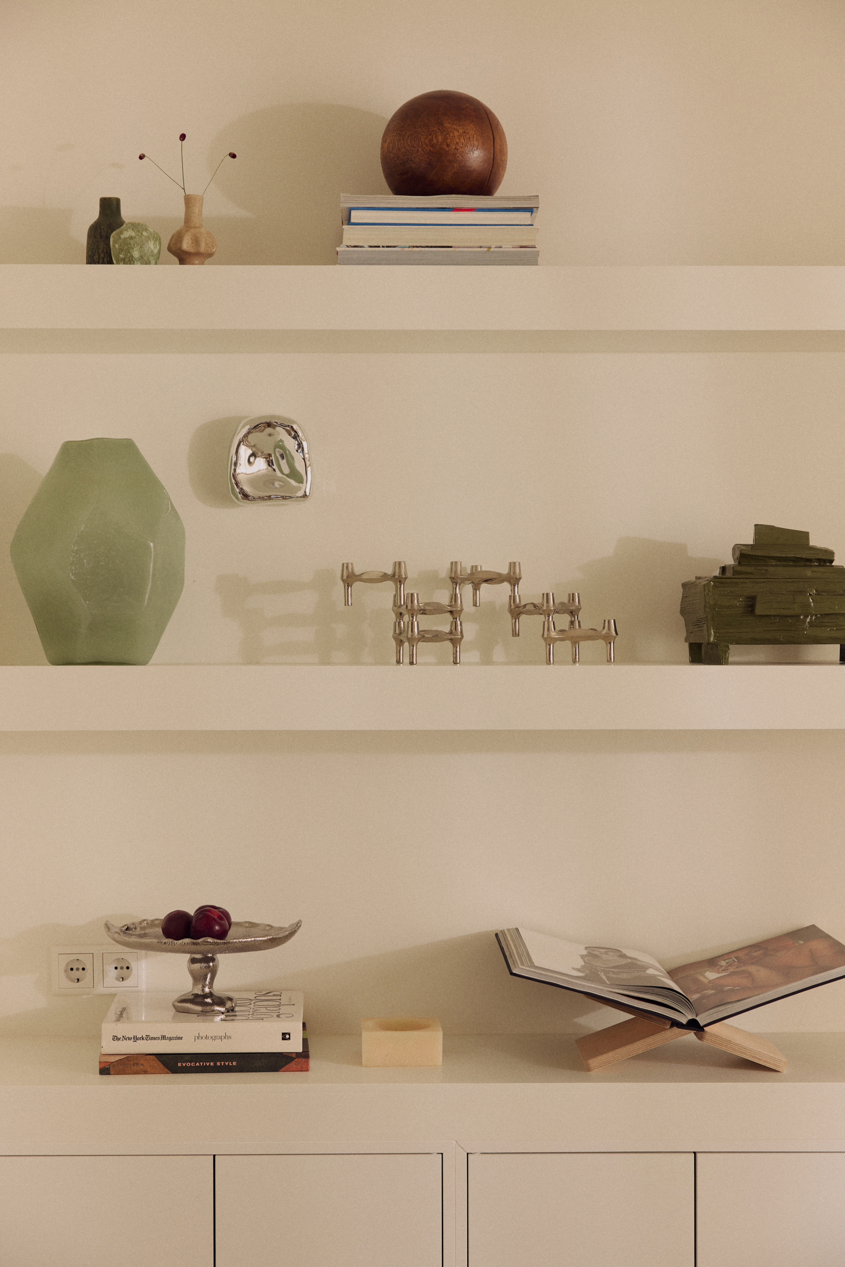 HKliving Pop Cube dekorobjekt i krem – bilde 4