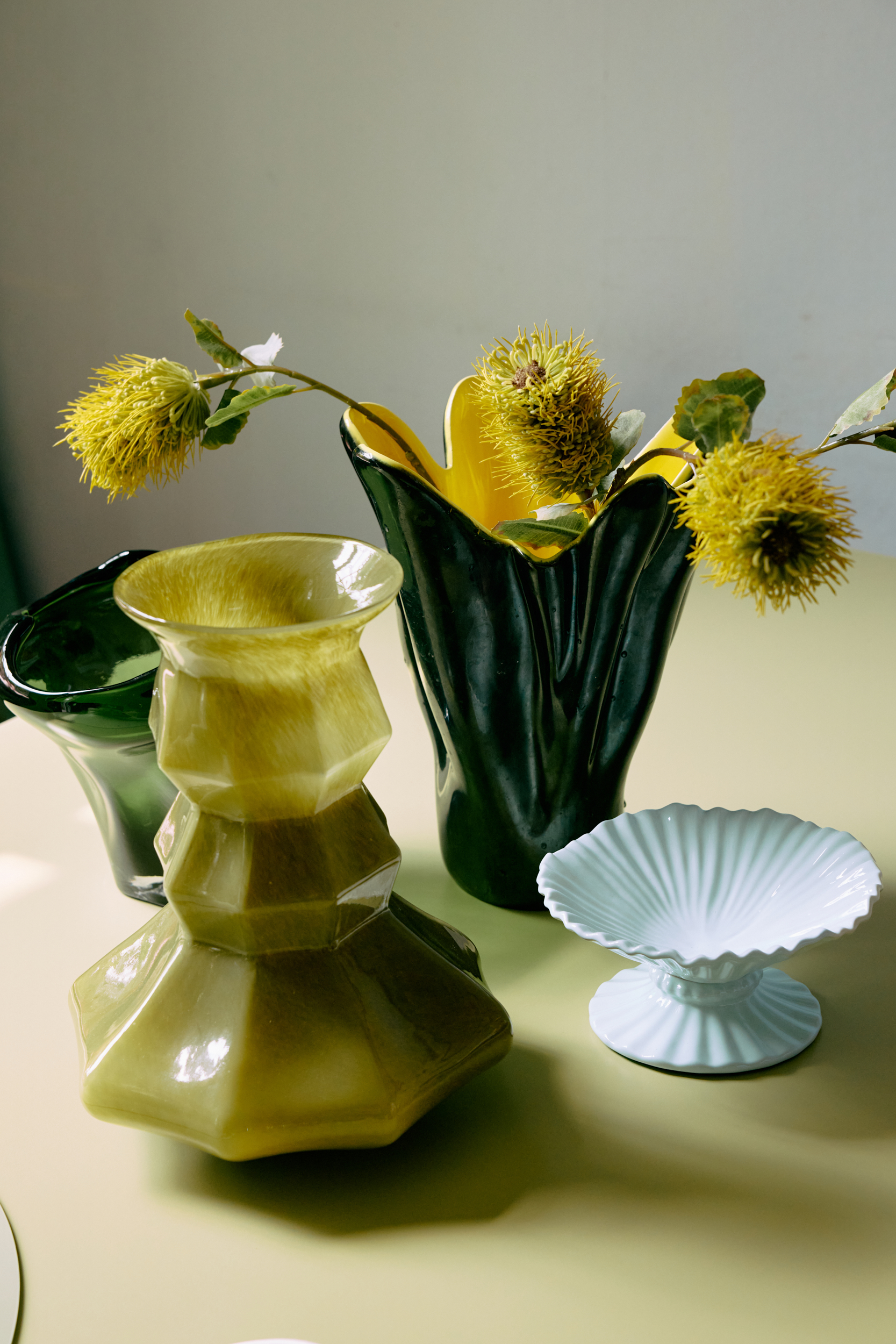 HKliving New Classics Ribble fat i isblå – bilde 4