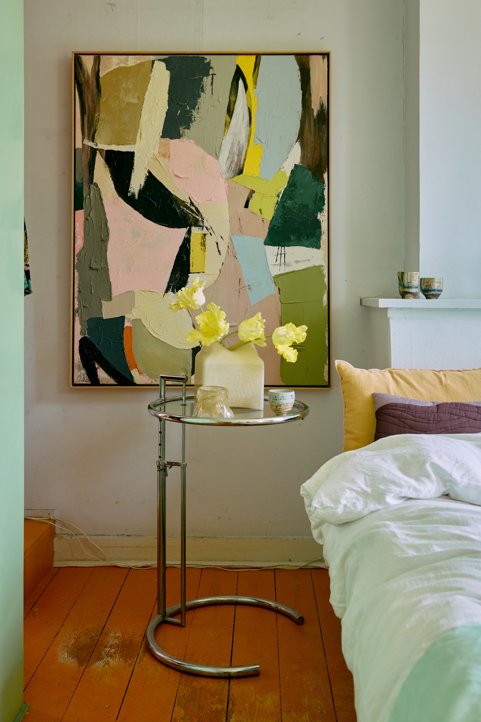 HKliving Forma glassvase i krem – bilde 4