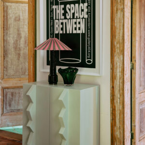 HKliving Folded Mid glassvase i smaragdgrønn – bilde 3