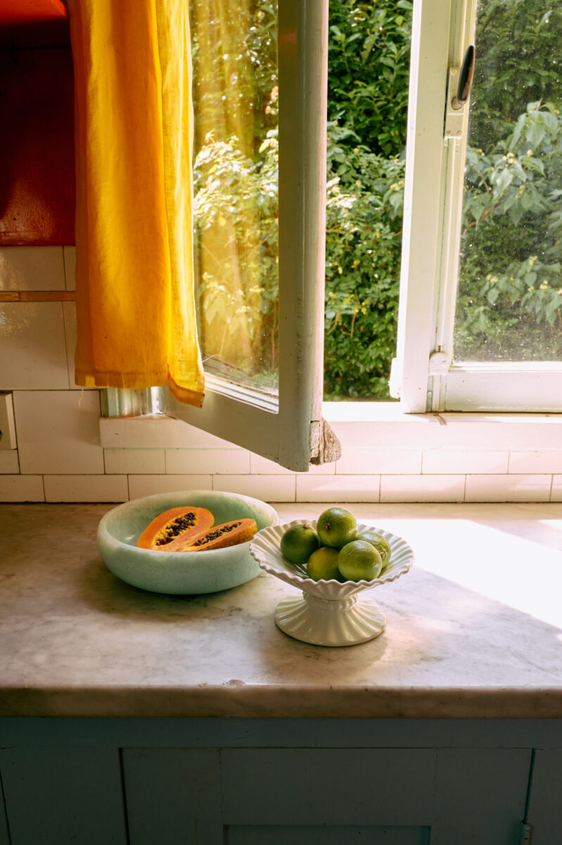 HKliving New Classics Ribble fat i isblå – bilde 3