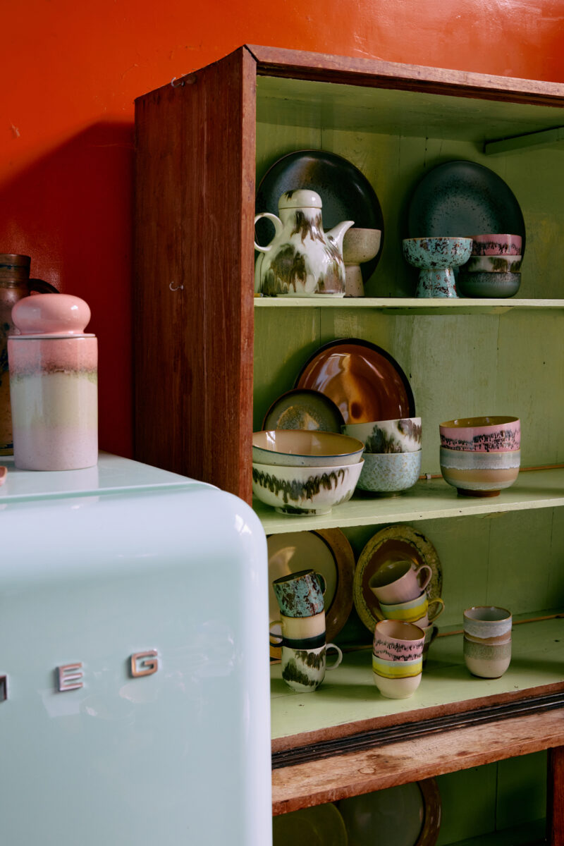 HKliving 70s Ceramics kaffekrus i Rock-glasur – bilde 4