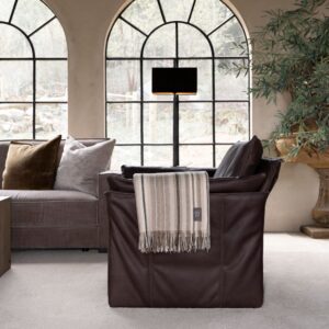 Artwood Derby Stripe Pledd Beige 140×185 cm