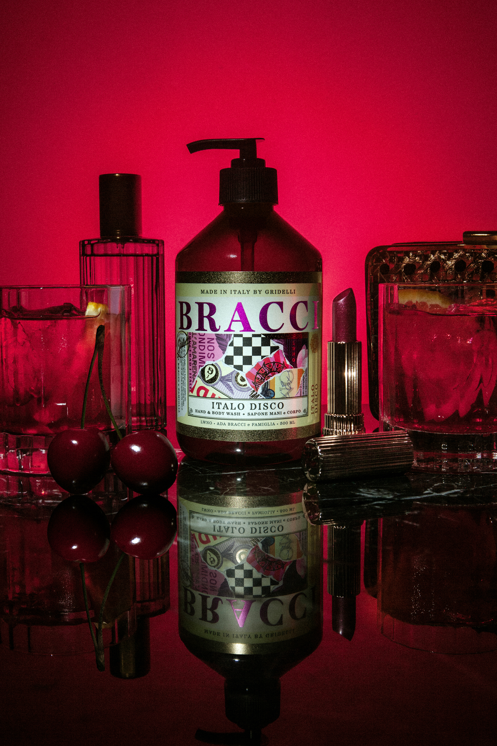Bracci Italo Disco Hånd- og Kroppssåpe 500 ml
