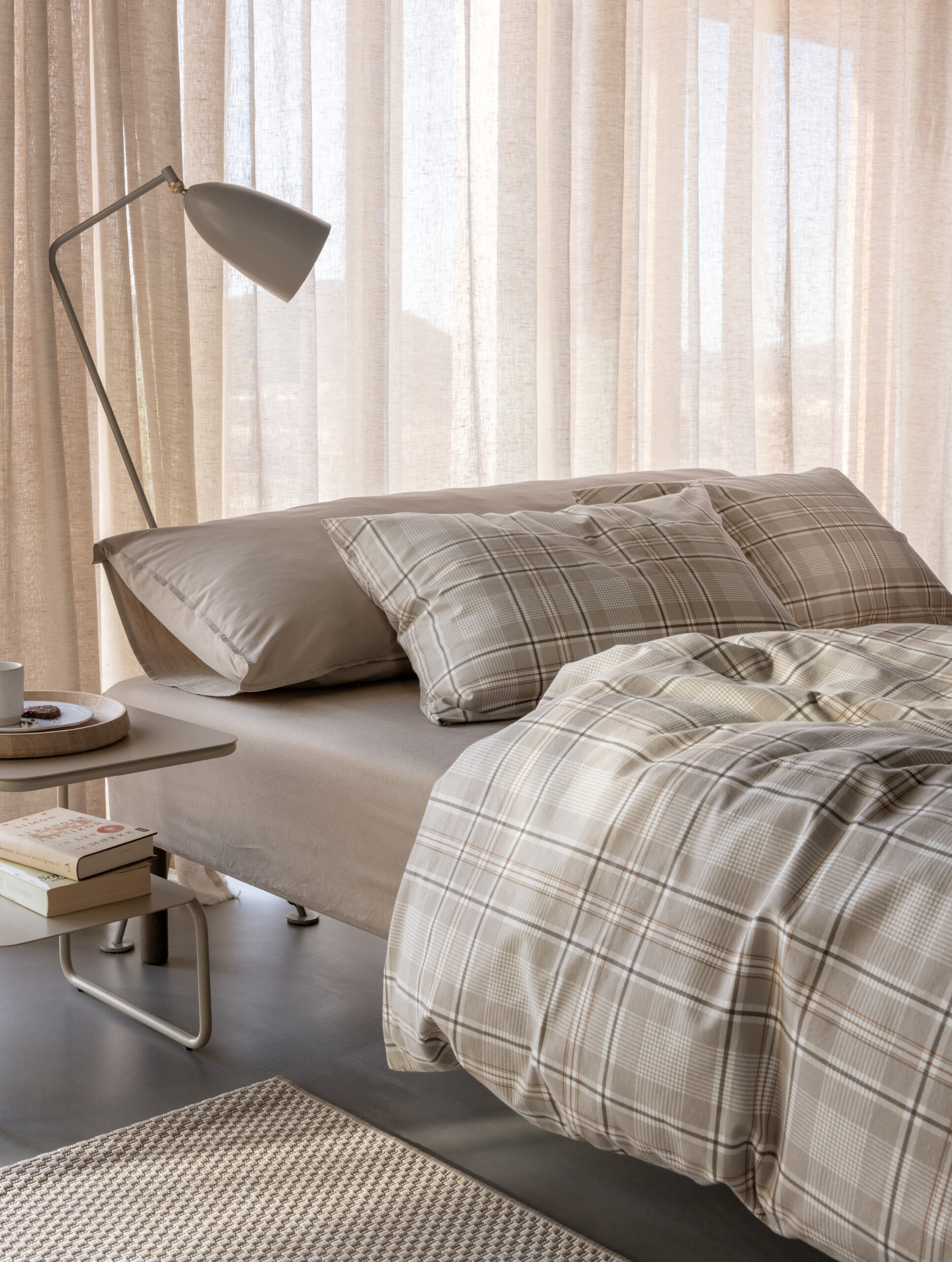 Isak Flanellsengesett Beige fra Høie