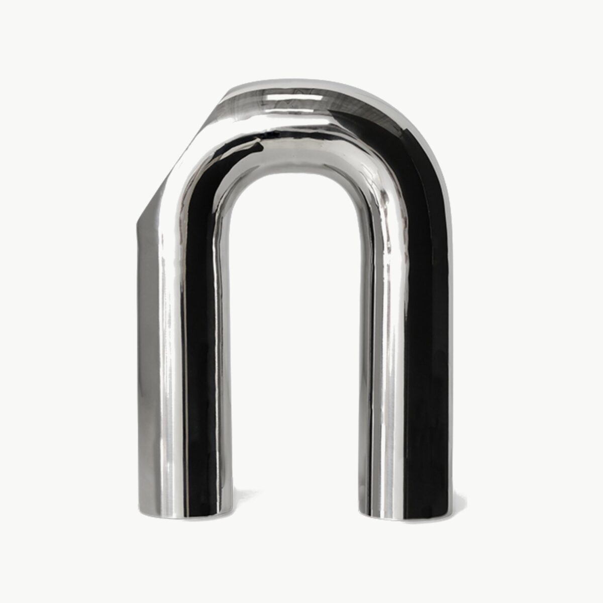 HKliving Arch skulptur i polert krom