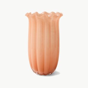 HKliving High Vase glassvase i fersken