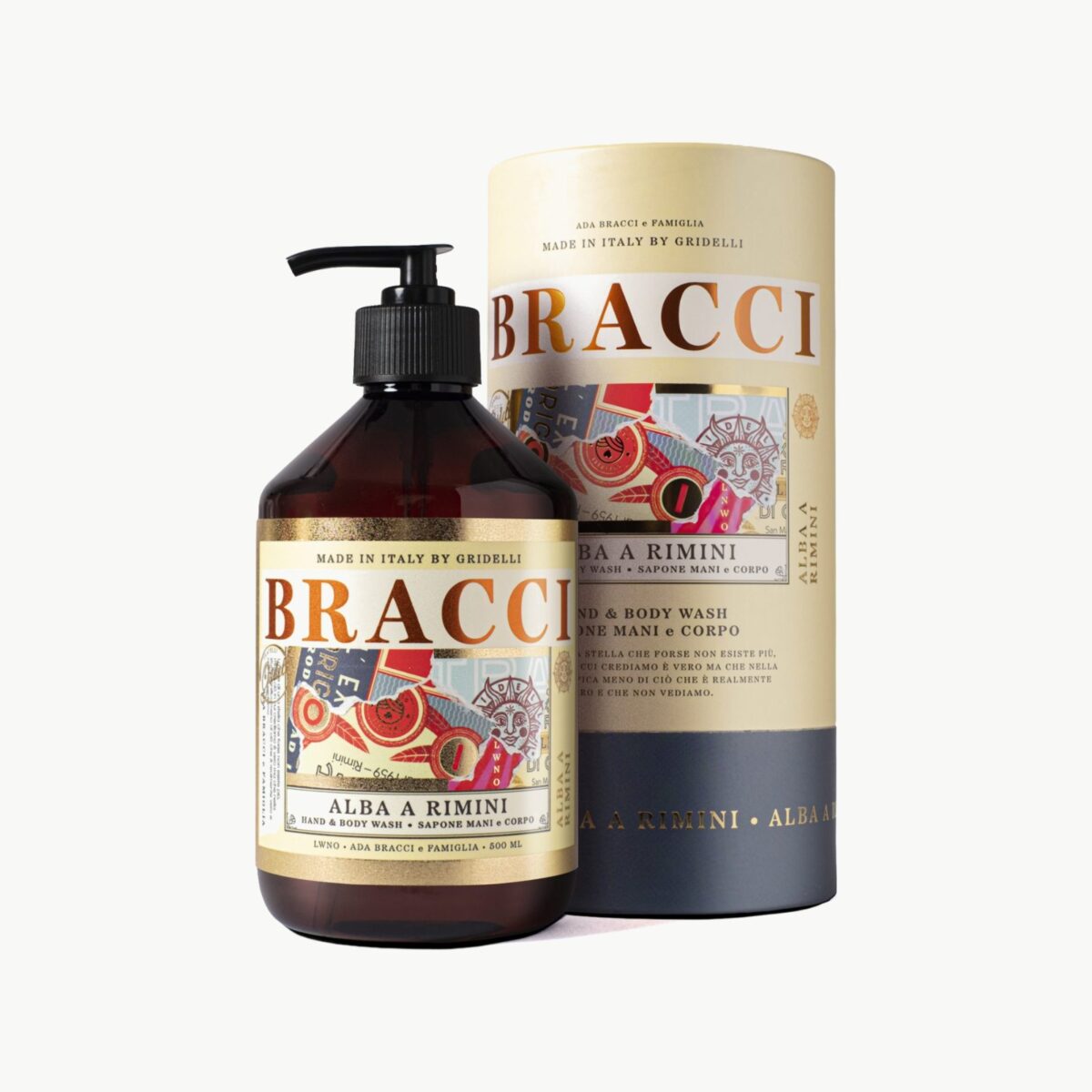 Bracci Alba a Rimini Hånd- og Kroppssåpe 500 ml
