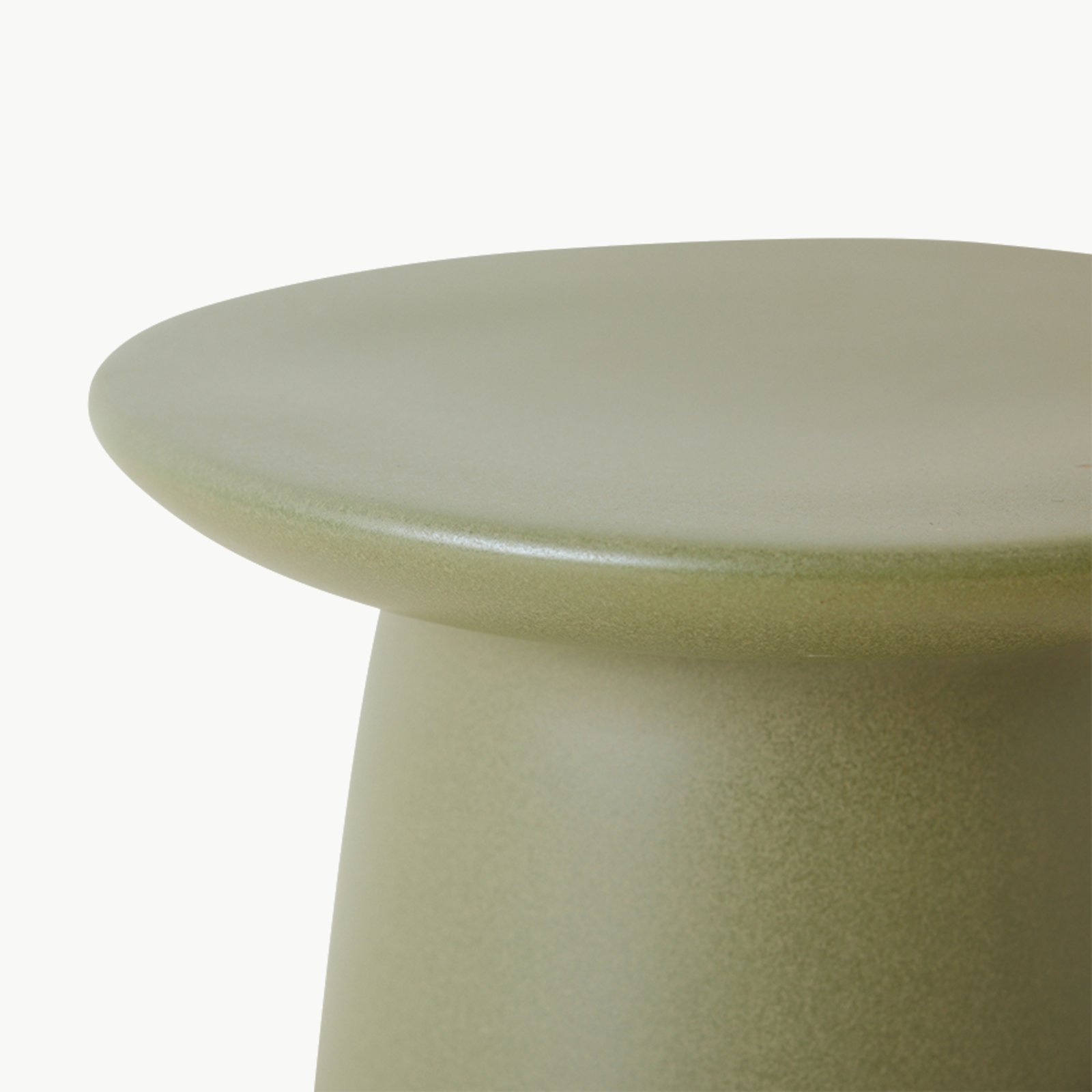 HKliving sidebord i keramikk, army grønn – bilde 3