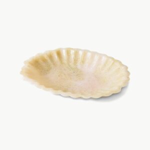 HKliving New Classics brett i ivory polyresin – bilde 2