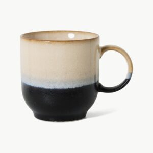 HKliving 70s Ceramics kaffekrus i Rock-glasur