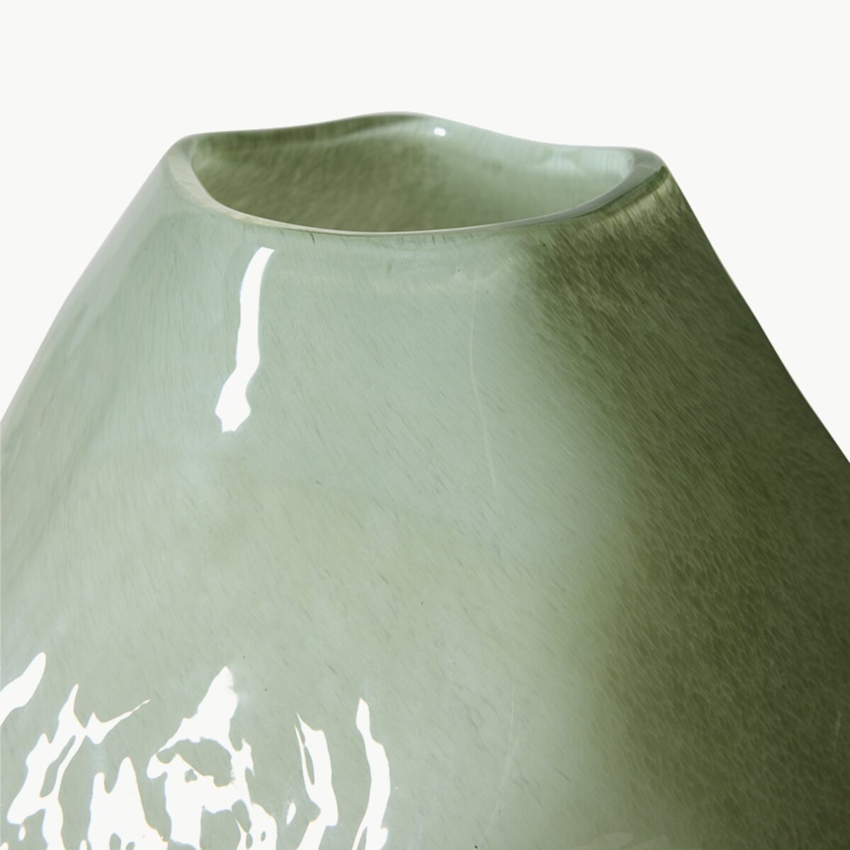 HKliving Gemstone glassvase i jade av Nienke Sikkema – bilde 2