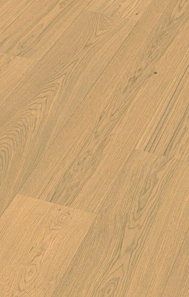 Nærbilde av børstet og ultramattlakkert eik i Ecowood Trendy