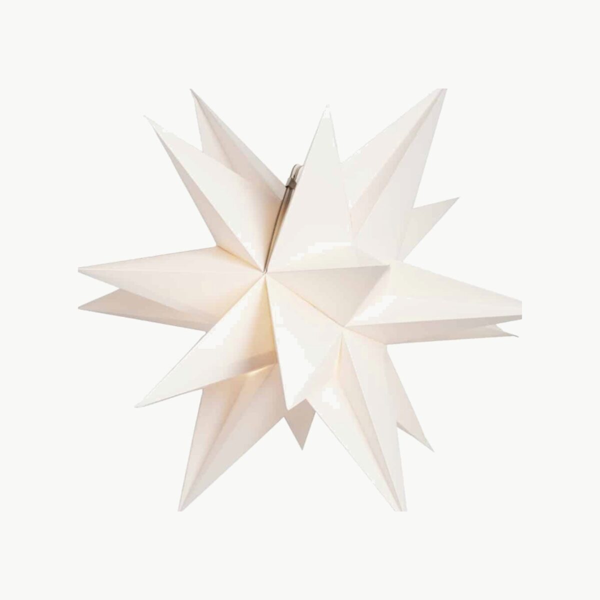 Watt & Veke Sputnik Bold Julestjerne Hvit Ø60 cm