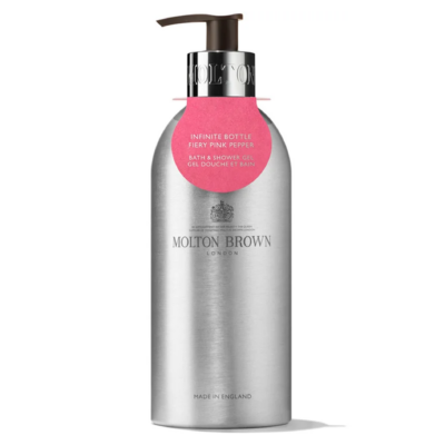 Molton Brown Fiery Pink Pepper Bath & Shower Gel 400ml - Infinite Bottle