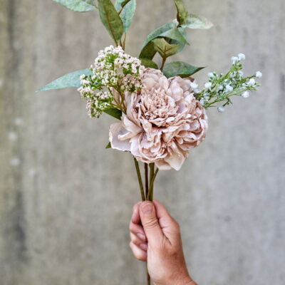 Speedtberg - Kunstig Poen lys rosa 30cm